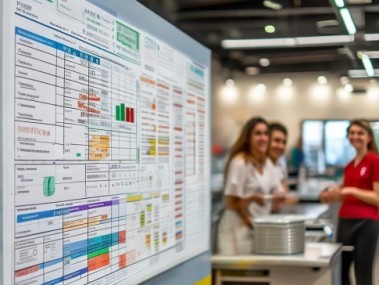 食堂工作人员绩效考核表，构建科学管理机制，提升服务效能